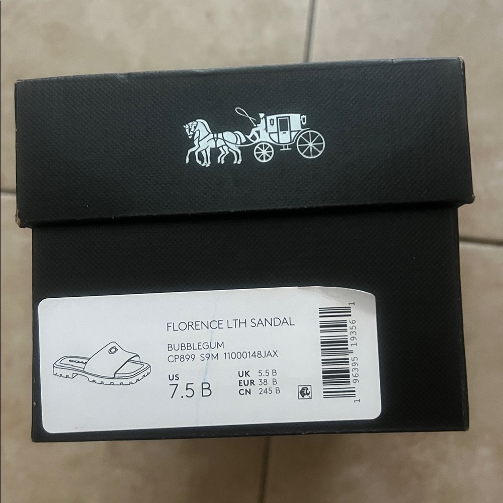 Coach Florence pink sandals - Picture 7 of 7